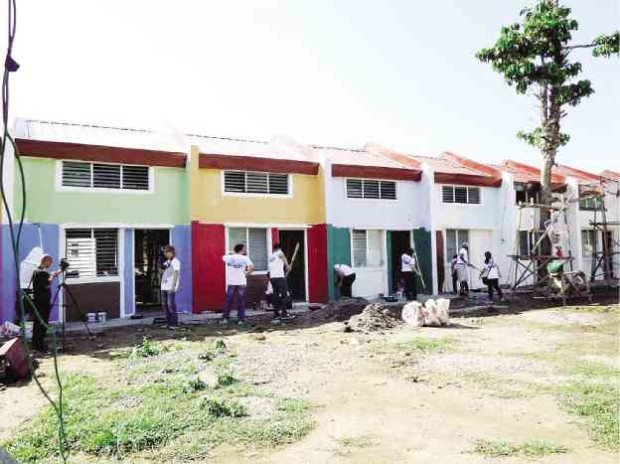 Housing units government's socialized housing program