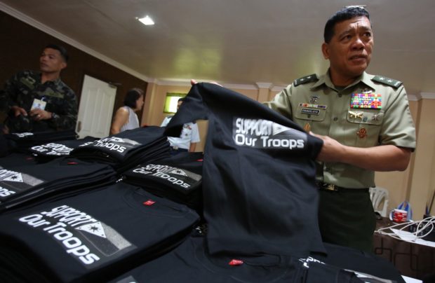 AFP Marawi shirts