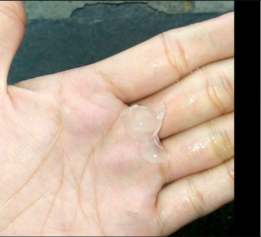 Hail falls in Quezon City, Alabang | Inquirer News