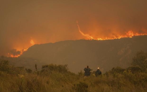 South Africa fires - 7 June 2017