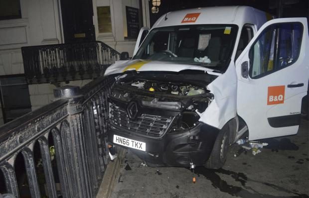 Van used in London Bridge attack - photo released 10 June 2017