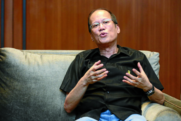 Former President Benigno Aquino III —GRIG C.MONTEGRANDE