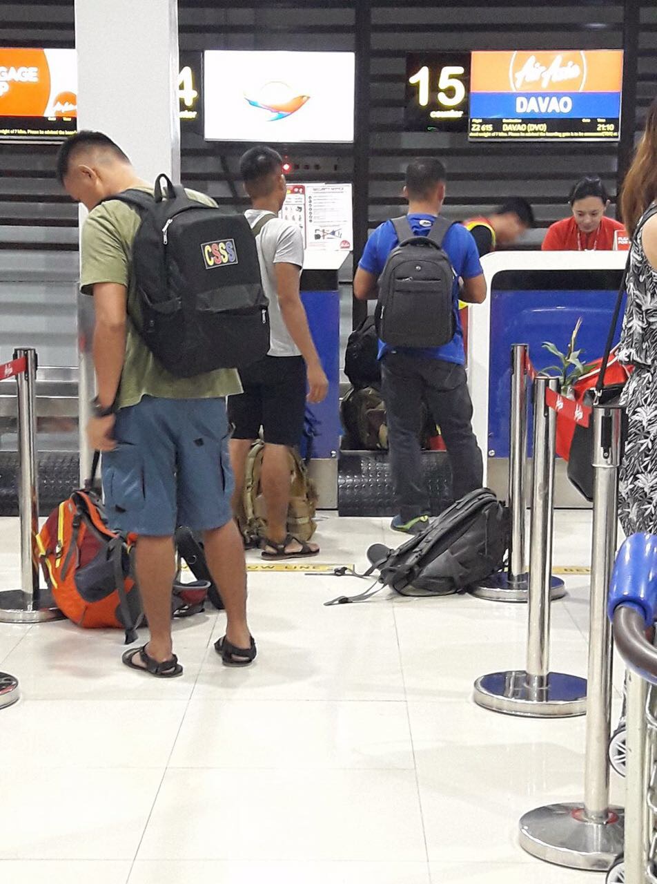 AFP thanks AirAsia for soldiers’ free baggage allowance, meals