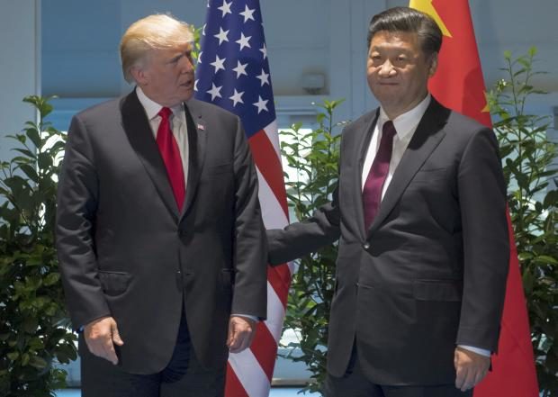 Donald Trump and Xi Jinping - G20 Summit - Hamburg - 8 July 2017