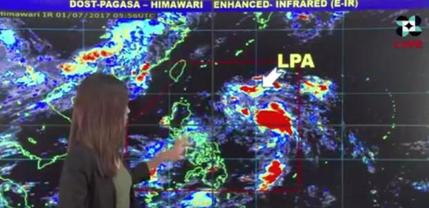 Loriedin de la Cruz - Pagasa forecaster - 5 p.m. - 1 July 2017