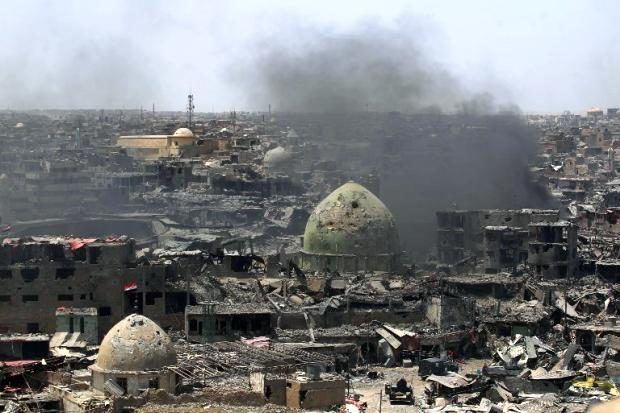 Mosul destruction - 9 July 2017