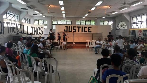 Remember, Resist gathering - Church of the Risen Lord in UP Diliman - 8 July 2017