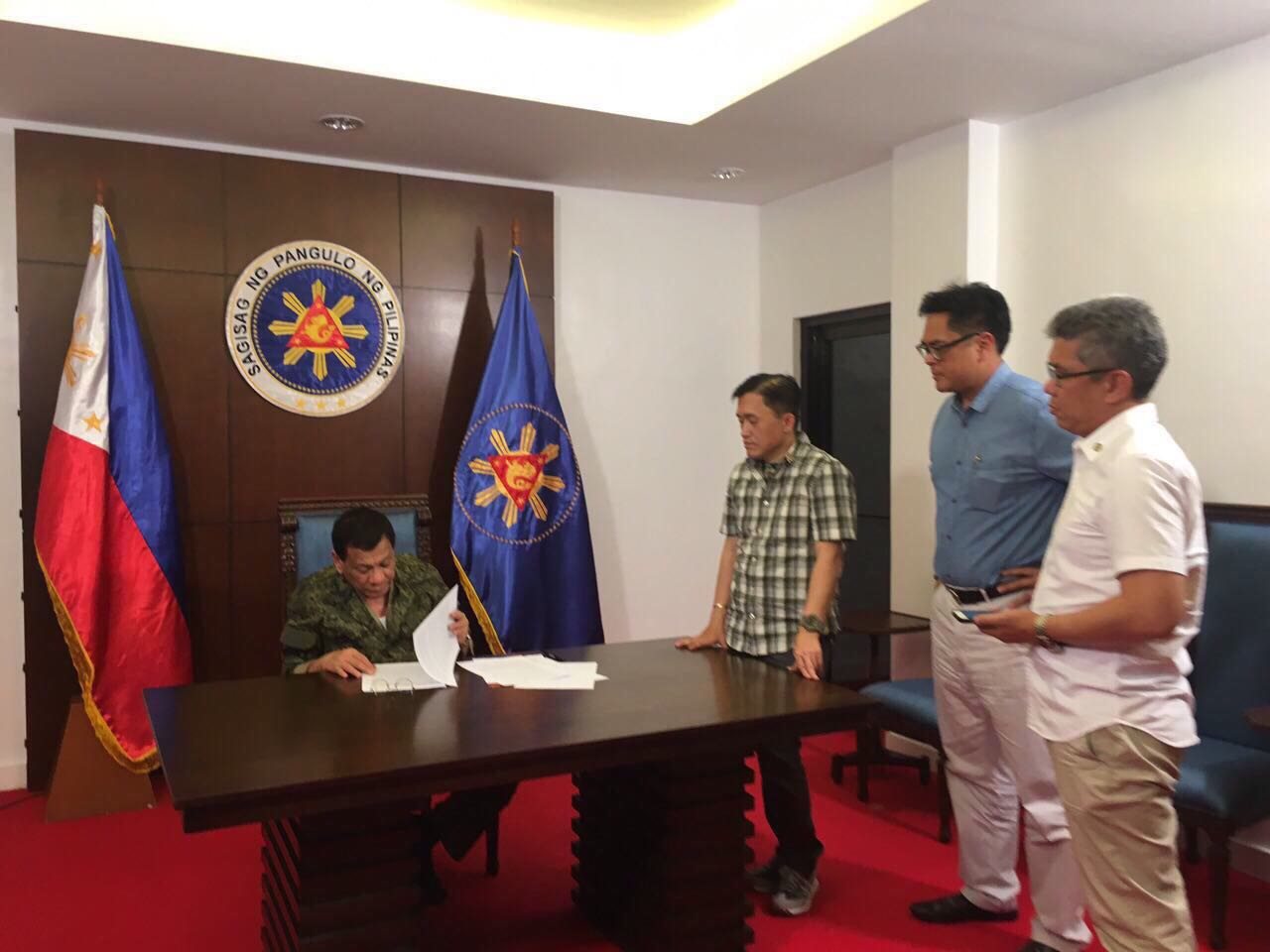 Duterte begins practicing Sona speech | Inquirer News