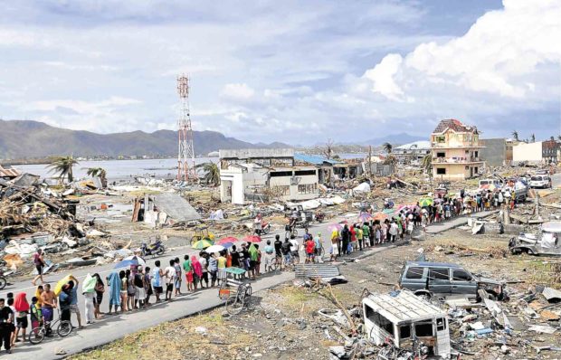 Supertyphoon Yolanda Tacloban relief goods