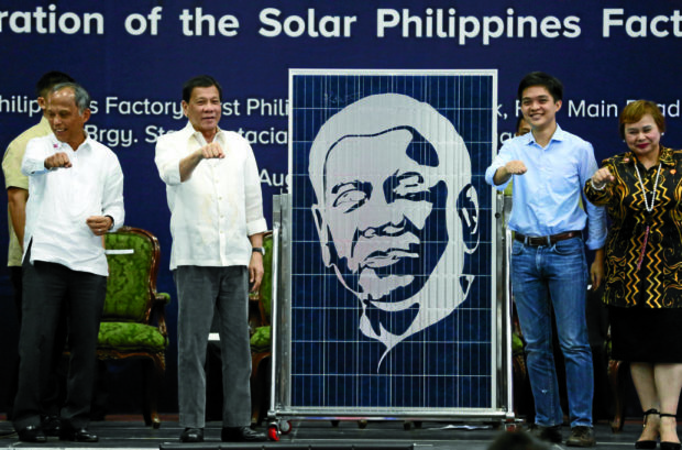 Duterte OKs franchise of solar power firm owned by Loren Legarda’s son