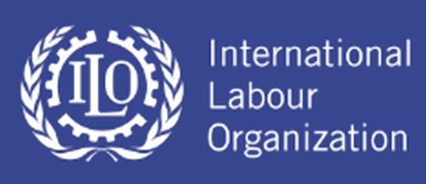 Logo of the International Labour Organization. STORY: Probe harassment, killings of Filipino workers, ILO asked