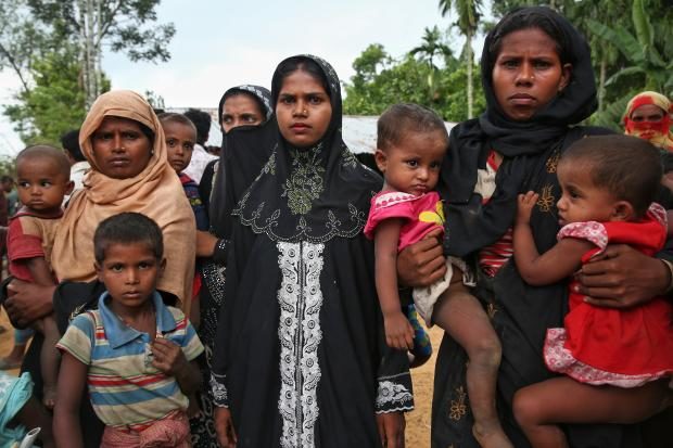 Rohingya refugees - Bangladesh - 28 Aug 2017