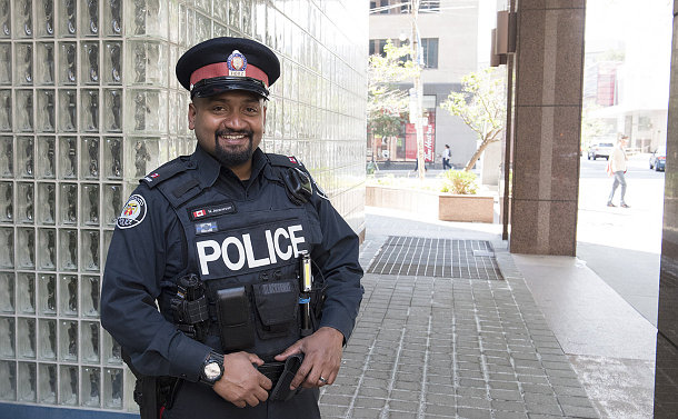 Toronto police, police officer, Niran Jeyanesan