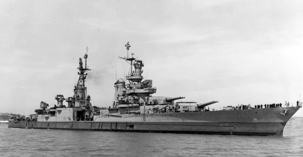 USS Indianapolis - 10 July 1945
