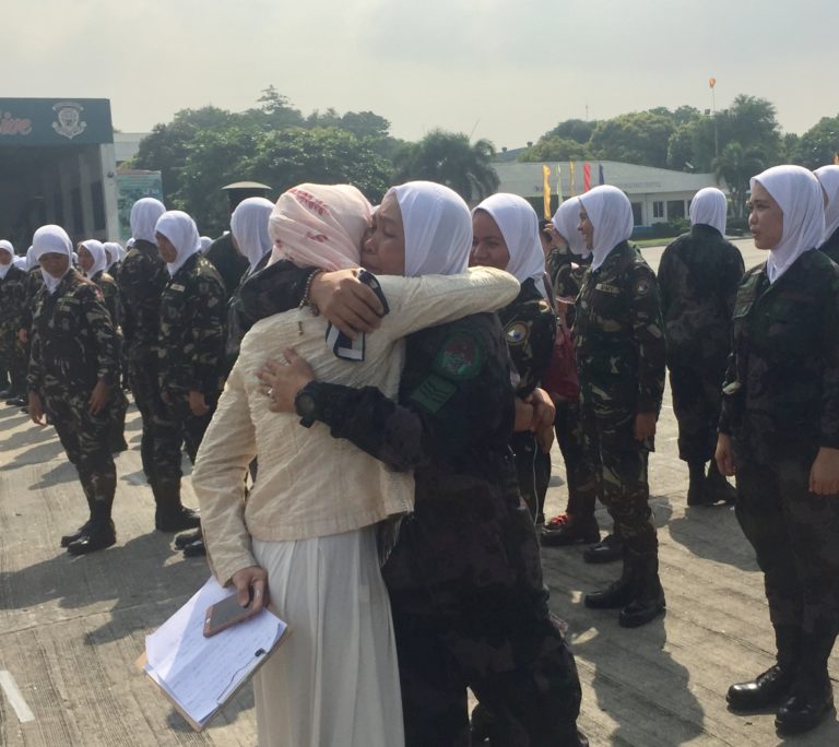 Pnp Afp Deploy All Female Contingent For Marawi Mission Inquirer News