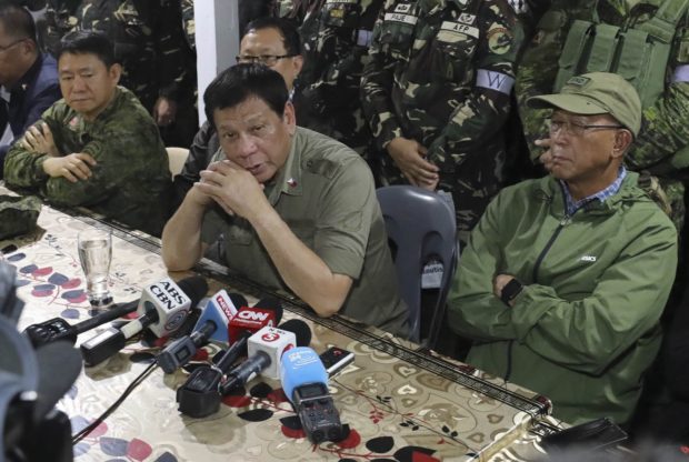 No specific threat to oust Duterte — military