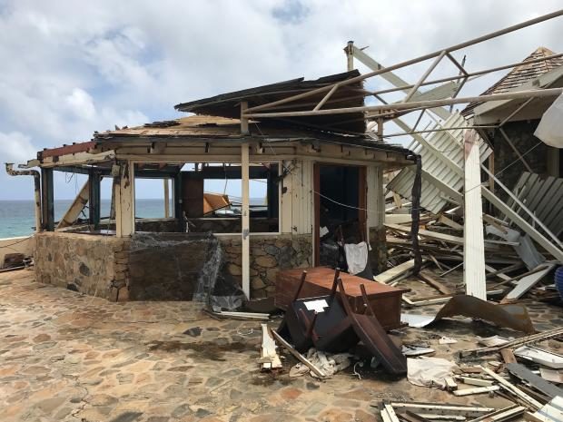 Damaged structure - British Virgin Islands - 14 Sept 2017