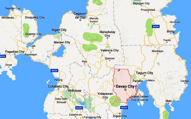 Davao City - Google Maps