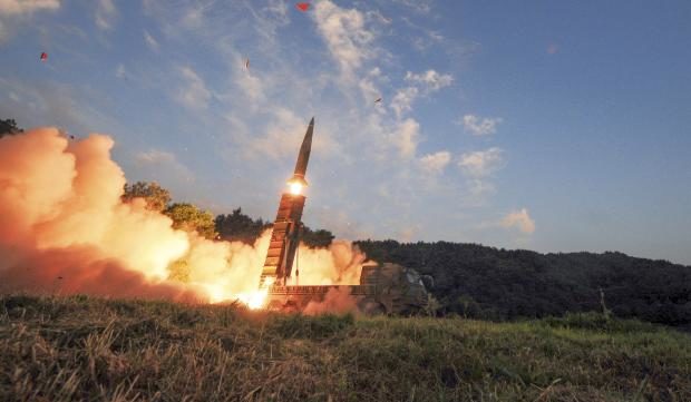 Hyunmoo II ballistic missile - South Korea - 4 Sept 2017