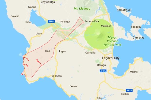 Oas town in Albay - Google Maps