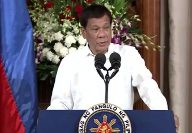 Rodrigo Duterte - Malacañang - 20 Sept 2017