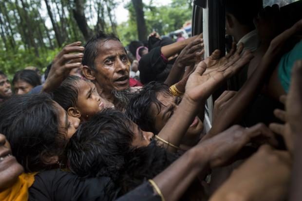 Rohingya refugees in Bangladesh - 8 Sept 2017