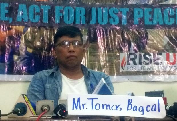 Tomas Bagcal - news conference - Rise Up in QC - 10 Sept 2017