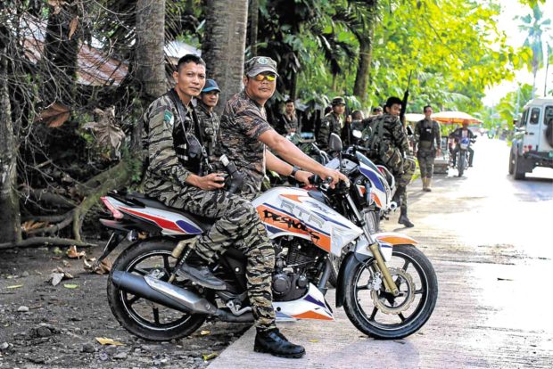 MILF fighters prepare to deploy to areas of combat against terror groups in Central Mindanao. —KARLOS MANLUPIG