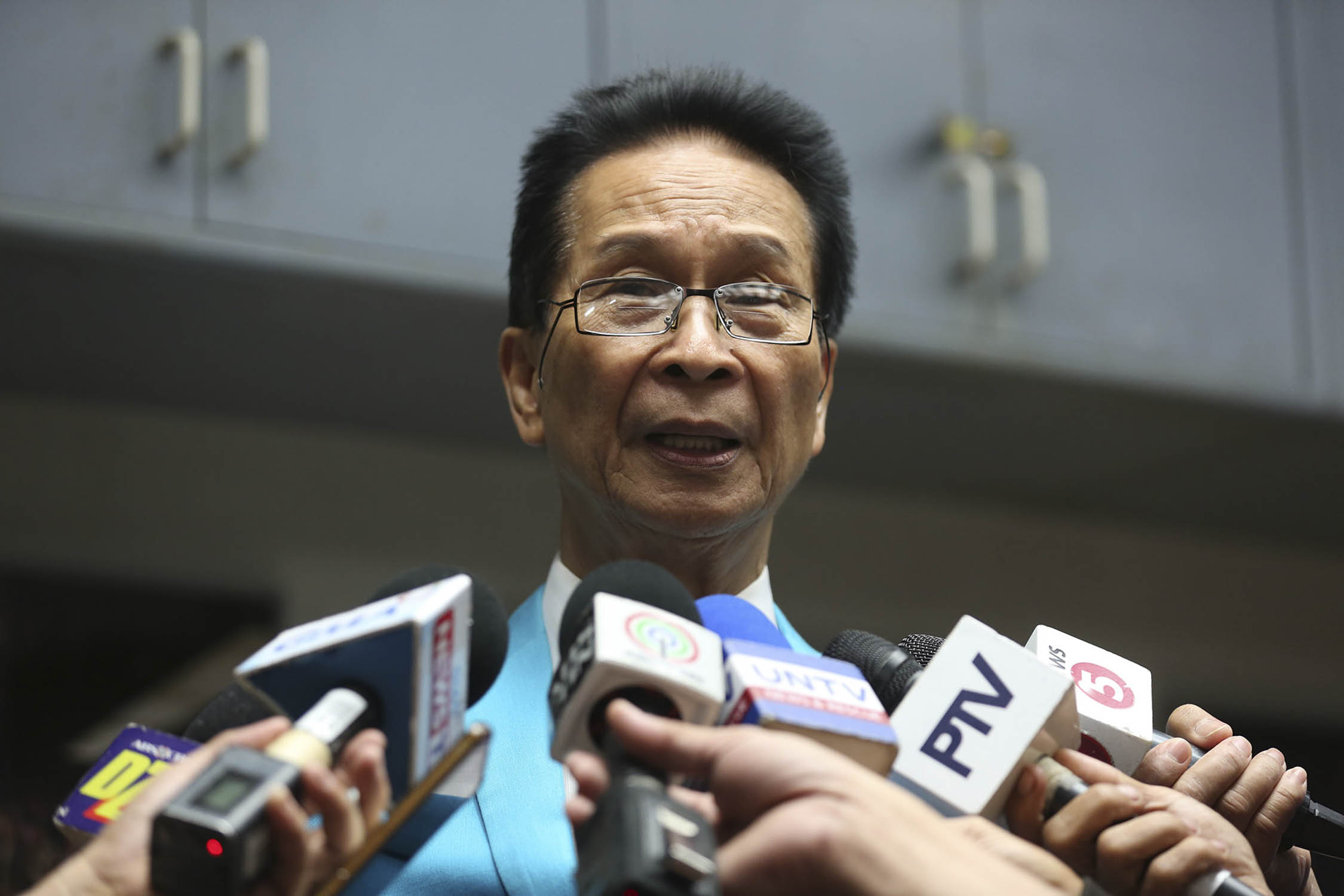 Presidential Chief Legal Counsel Salvador Panelo. INQUIRER PHOTO/JOAN BONDOC