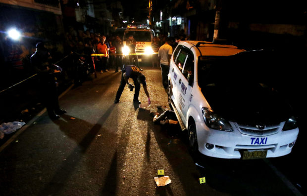 2MORE DEAD Two more drug suspects were killed by unidentified gunmen along Tramo Street in Pasay City on Wednesday, a few hours after President Duterte announced that the Philippine Drug Enforcement Agencywould take the lead in thewar against illegal drugs from the Philippine National Police. 