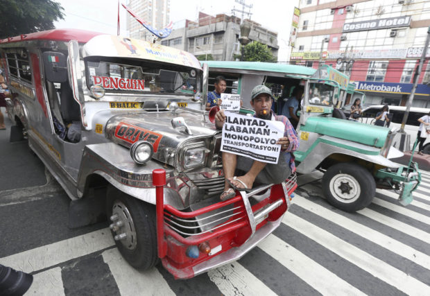 jeepney transport strike