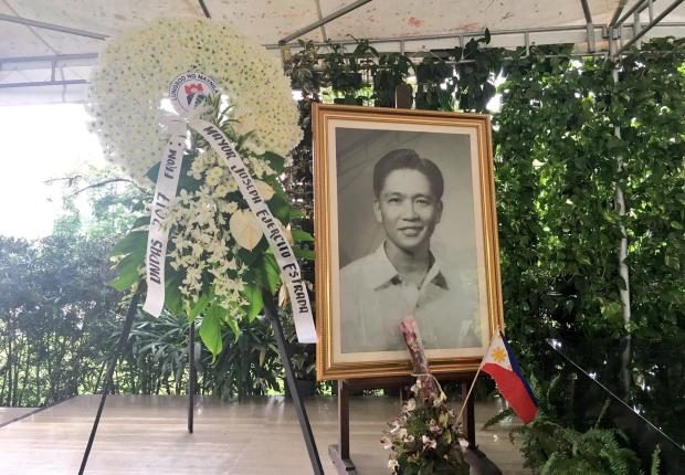 Ferdinand Marcos's grave