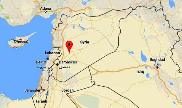 Qaryatayn in Syria - Google Maps