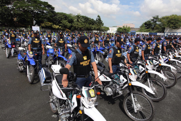 donation motorcycle qcpd police quezon city