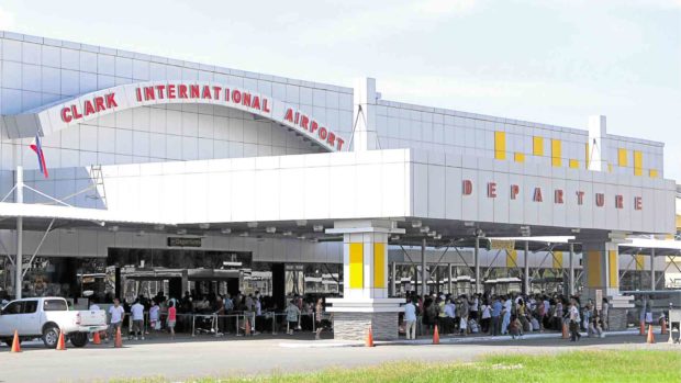 Clark International Airport in Pampanga province will soon be connected to Metro Manila by a modern railway that is also aimed at easing traffic. —TONETTE T. OREJAS