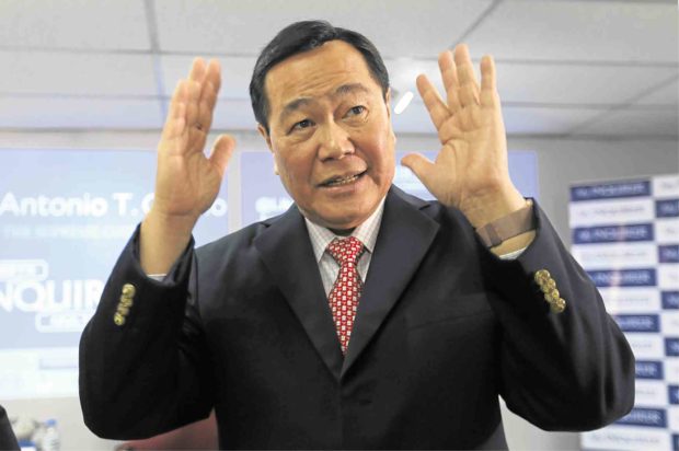 Carpio: 'No one in my family is part of any real estate development in Boracay'