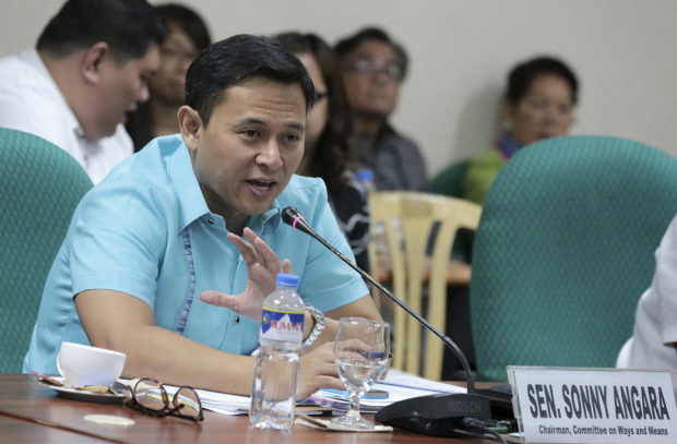 Sen. Sonny Angara (File photo by GRIC C. MONTEGRANDE / Philippine Daily Inquirer)