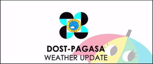 Pagasa Weather Update logo amihan cloud rain itcz easterlies lpa habagat
