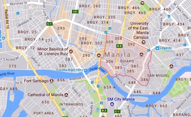Quiapo in Manila - Google Maps
