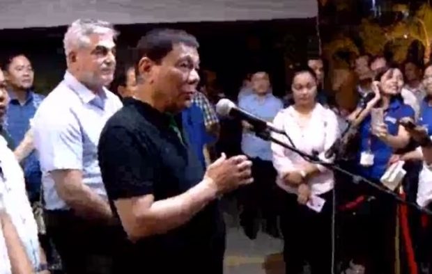 Rodrigo Duterte with Jaime Zobel de Ayala - 18 Nov 2017