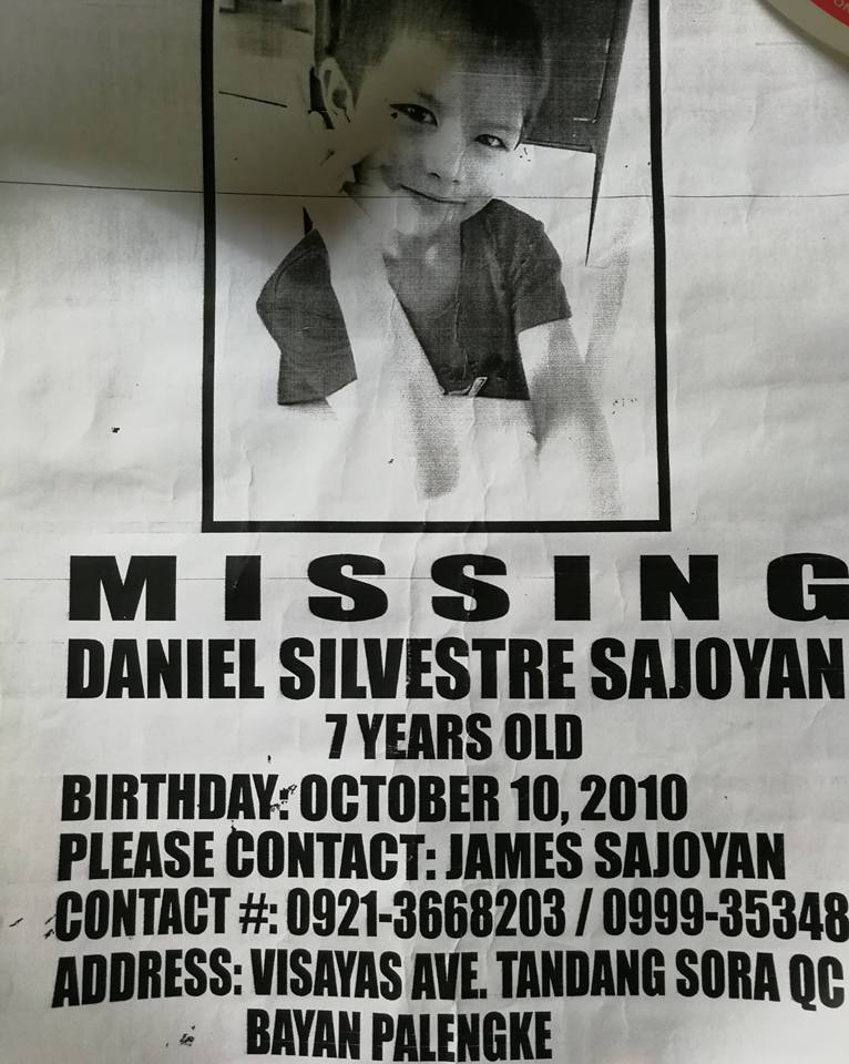 Daniel Sajoyan, a 7-year-old boy missing since December 6. Photo courtesy of Cathy Garcia