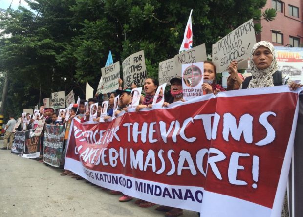 Martial Law in Mindanao protest