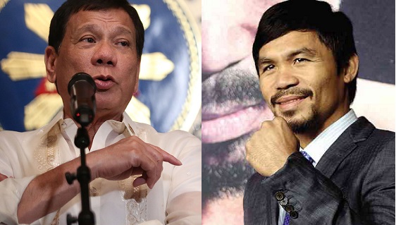 Palace says no falling out between Duterte and Pacquiao