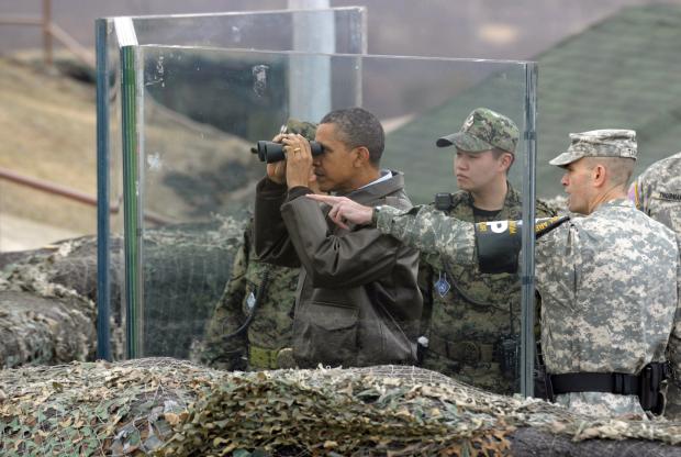 Barack Obama at DMZ - 25 March 2012