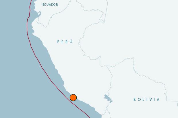 Peru quake - 14 Jan 2018