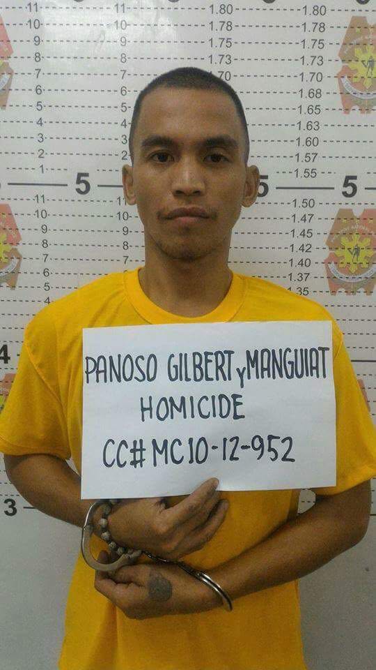 Suspect Gilbert Panoso. PHOTO FROM EPD arrested