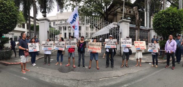 bayan muna protest martial law extension in SC 3