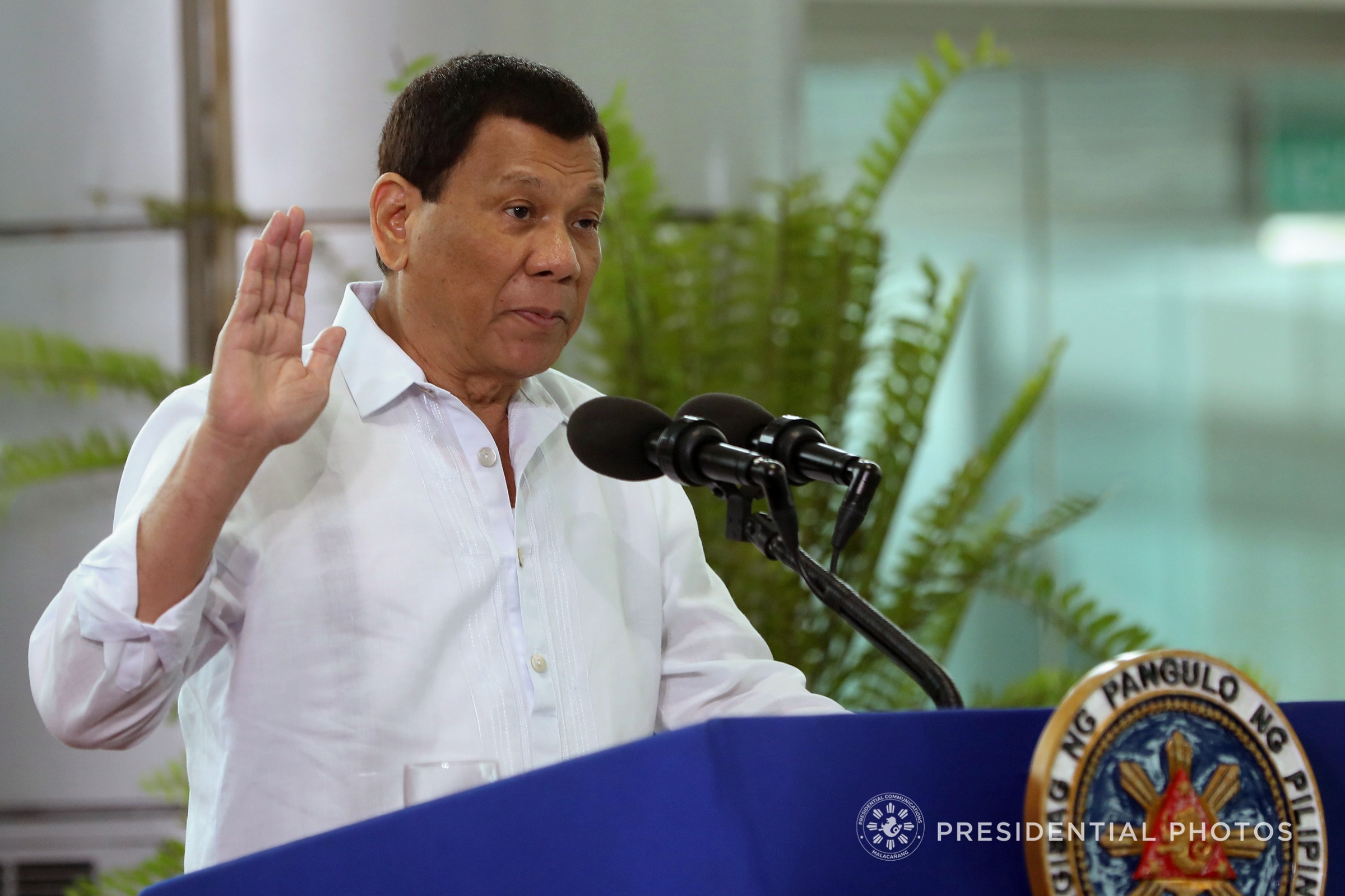 President Rodrigo Roa Duterte PRESIDENTIAL PHOTO