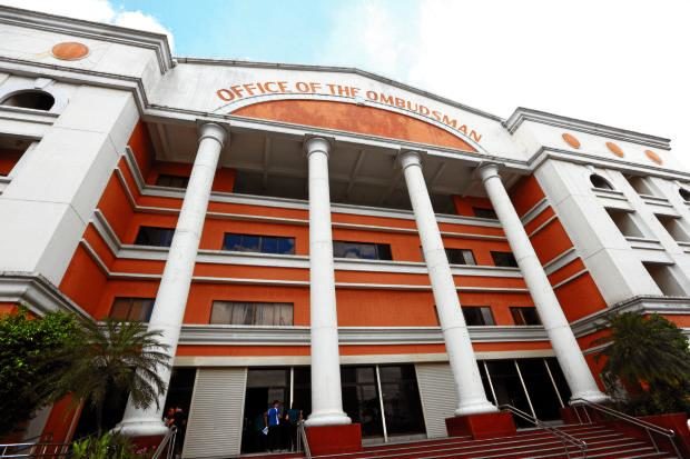 The Office of the Ombudsman. STORY: NIA seeks raps vs own lawyers for losing P205-M case
