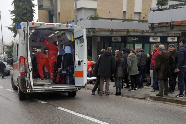 Paramedics in Macerata shooting - 3 Feb 2018
